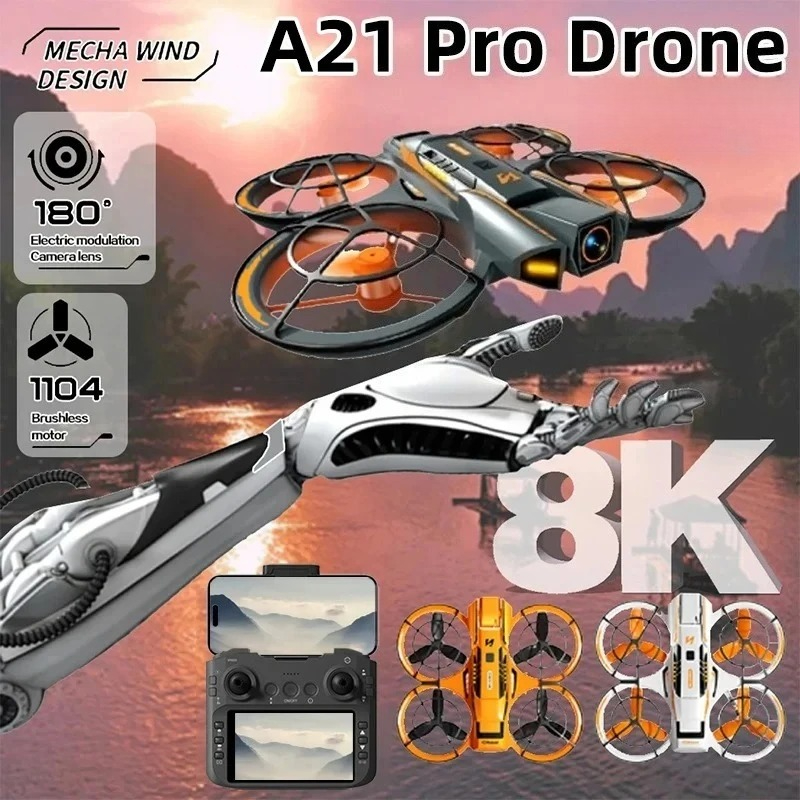 Drone Rc Fpv Pro - Originele A21 Pro Drone 4K Professionele