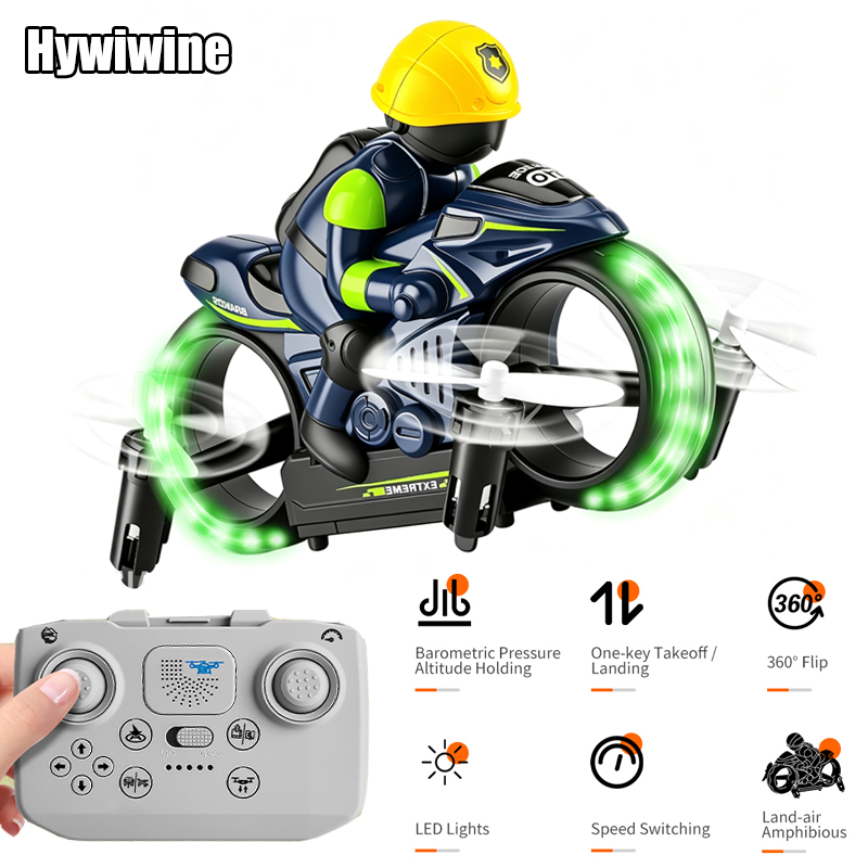 Drones Vs Rc Cars - Mini RC Auto 2-in-1 Hoge Snelheid
