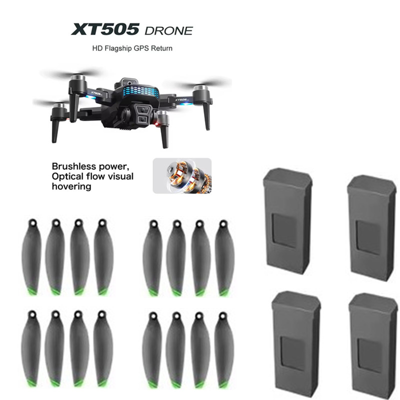 Xt505 Rc Drone - XT505 GPS RC Drone Batterij 3.7V
