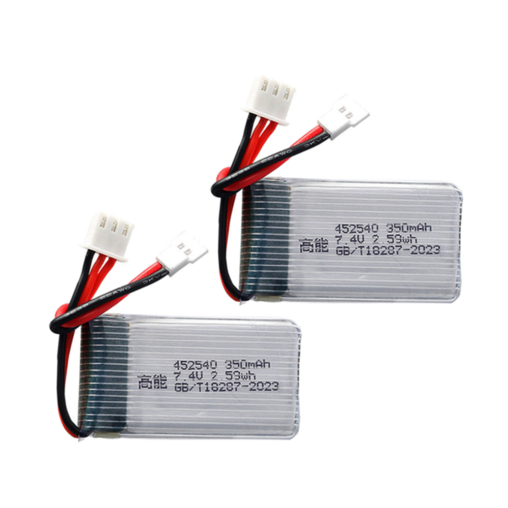 1-10 stuks 7.4V 350mAh 2S Lipo - Drone Mjx Rc recensie en prijs