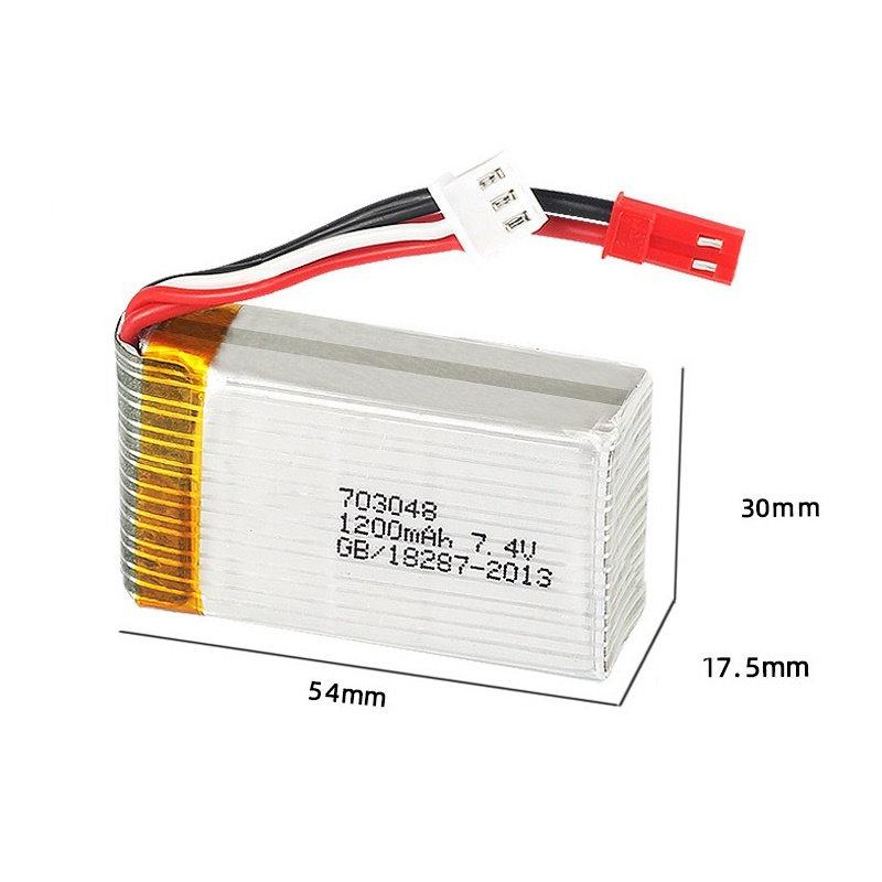 Lipo-batterij 2S 7,4V 1200mAh  - Drone Mjx Rc recensie en prijs
