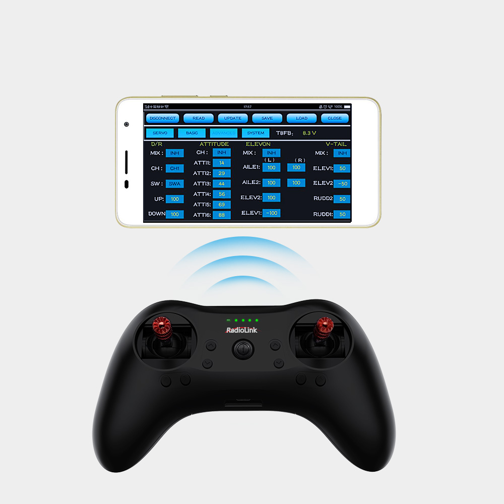 Radiolink T 8S 2.4G 8-kanaals  - Drone Rc Game recensie en prijs