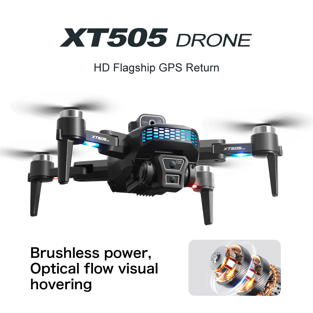 Originele XT505 5G GPS Borstel - Xt505 Rc Drone recensie en prijs