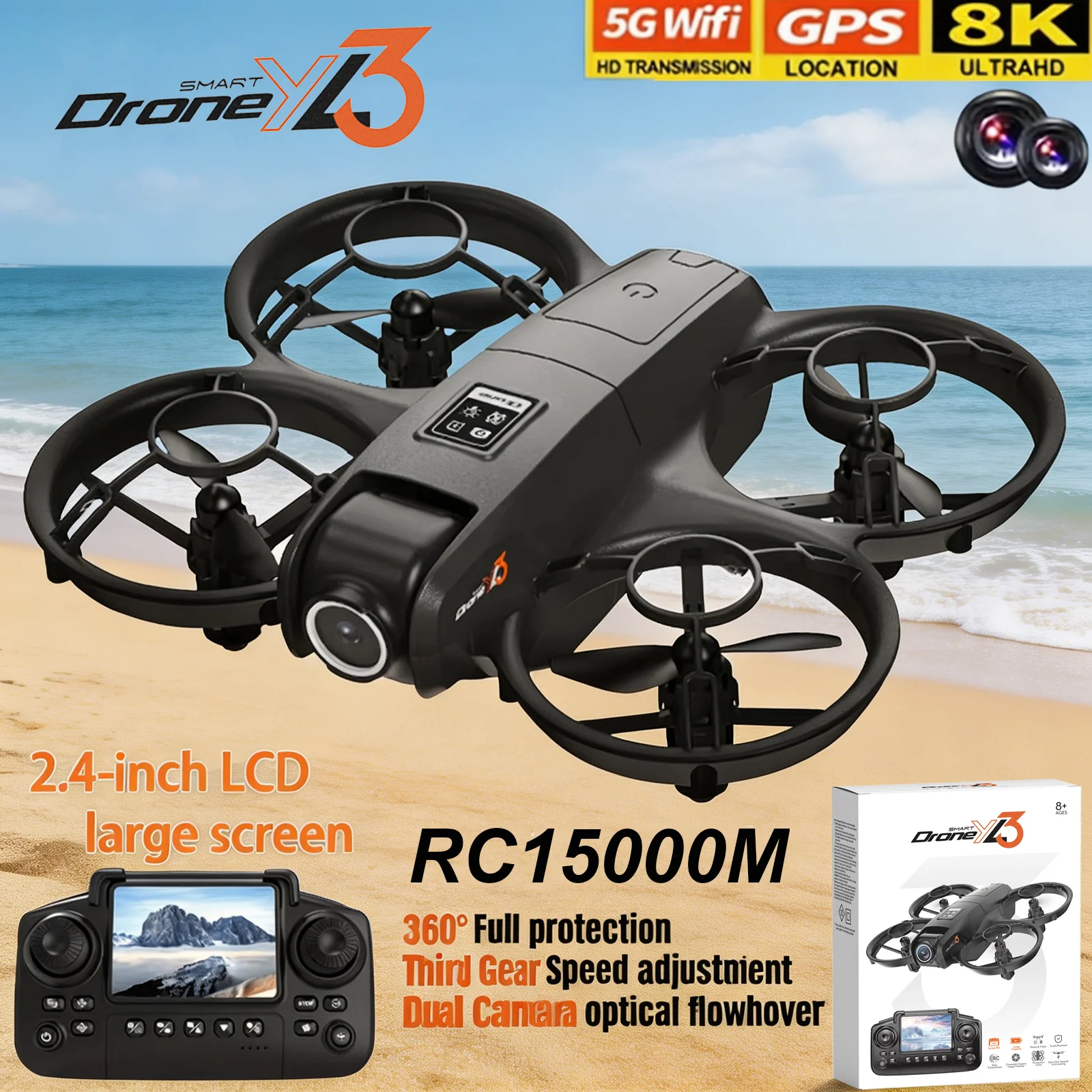 Nieuwe YL3 RC Drone 8K 1080P G - Drone Rc Fpv Pro recensie en prijs